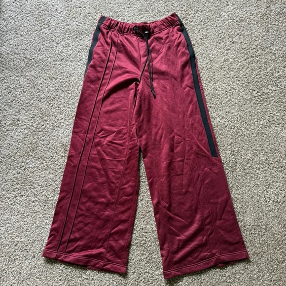 Free People Fineline Track Pants NWOT Size Medium Sour Cherry FP Movement - Picture 5 of 7